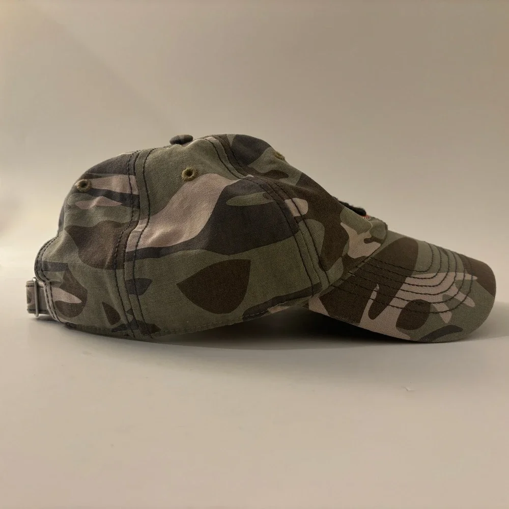 47 Brand Baltimore Orioles Womens OS Camo Sequin Baseball Hat MLB Cap